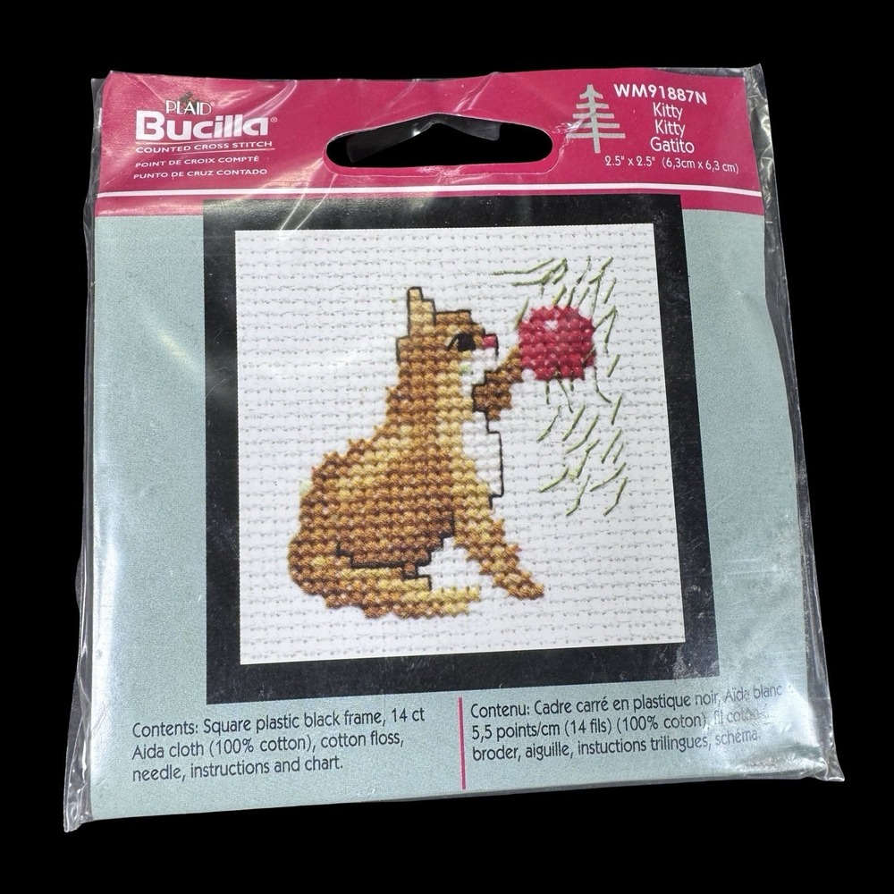 Cross Stitch Mixed Lot of 10 - Disney Tigger Thomas Kinkade Bucilla Dimensions - Picture 6 of 16